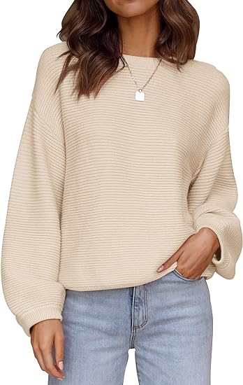 Pull doux et côtelé