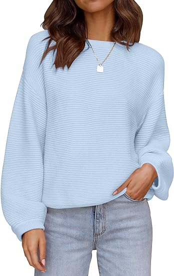 Pull doux et côtelé