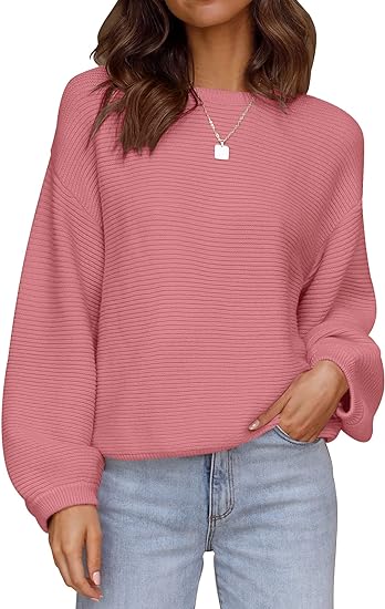 Pull doux et côtelé