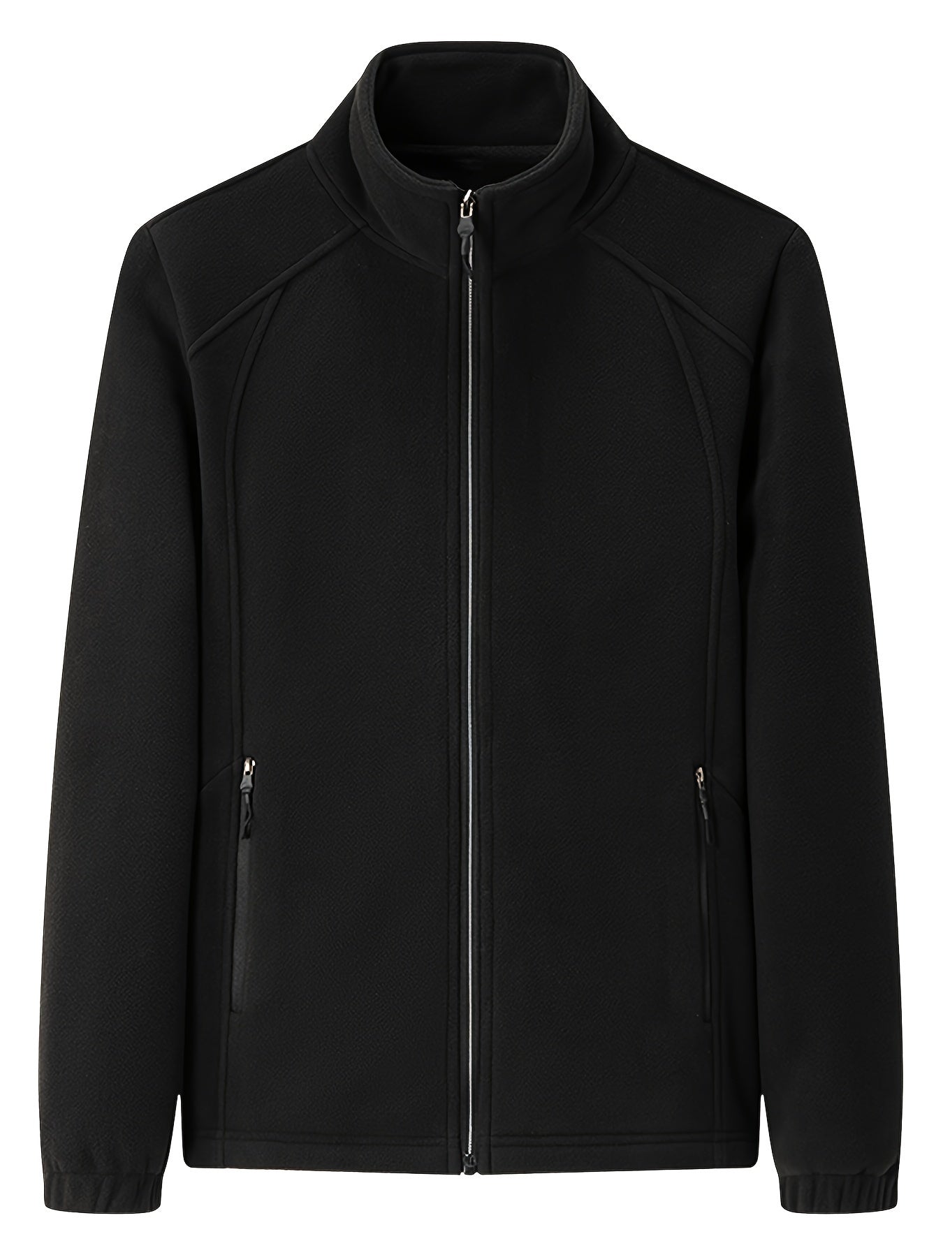 Loes | Veste d'extérieur en duvet avec col montant en couleur unie