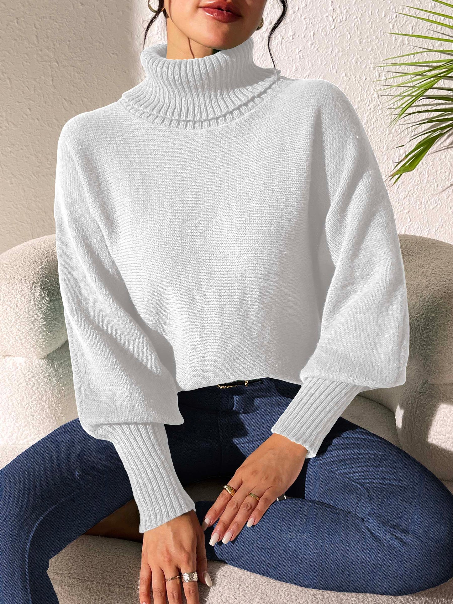 Zera Sweater | Pull à col roulé pour femmes
