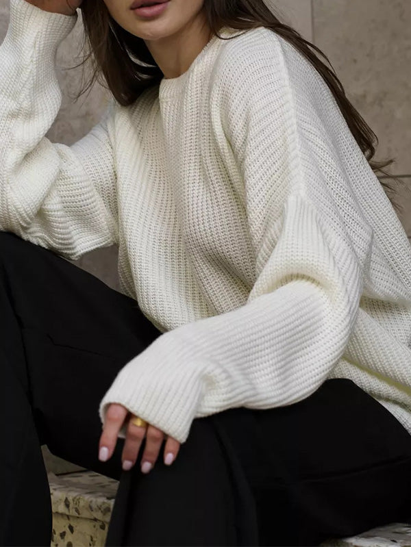 Alejandra | Pull oversize simple, ample et chaud