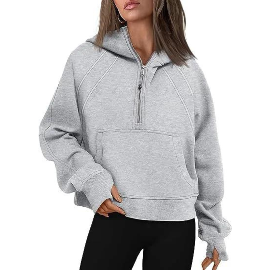 Nala™ | Pull-over pour dames avec revers de moitié