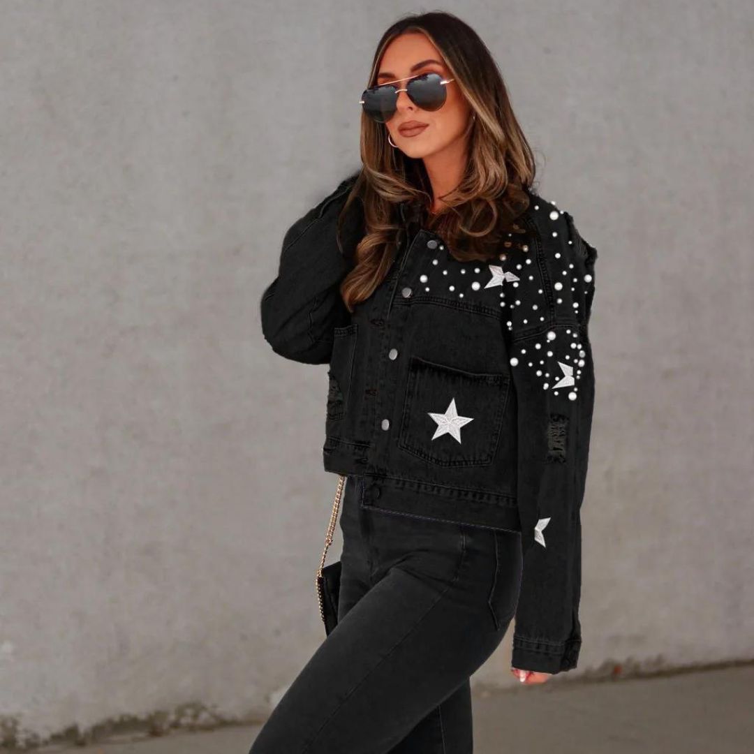 Valérie - Veste en jean pour femme