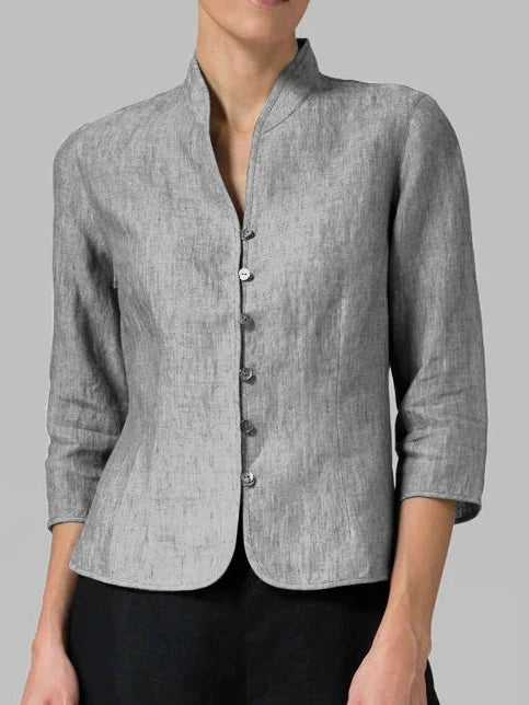 Carmencita Blouse | Chemisier à col montant pour femmes