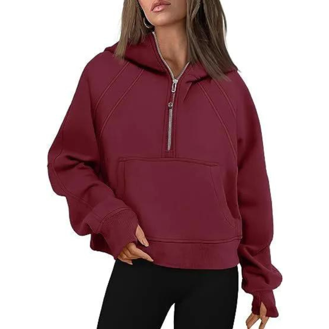 Nala™ | Pull-over pour dames avec revers de moitié