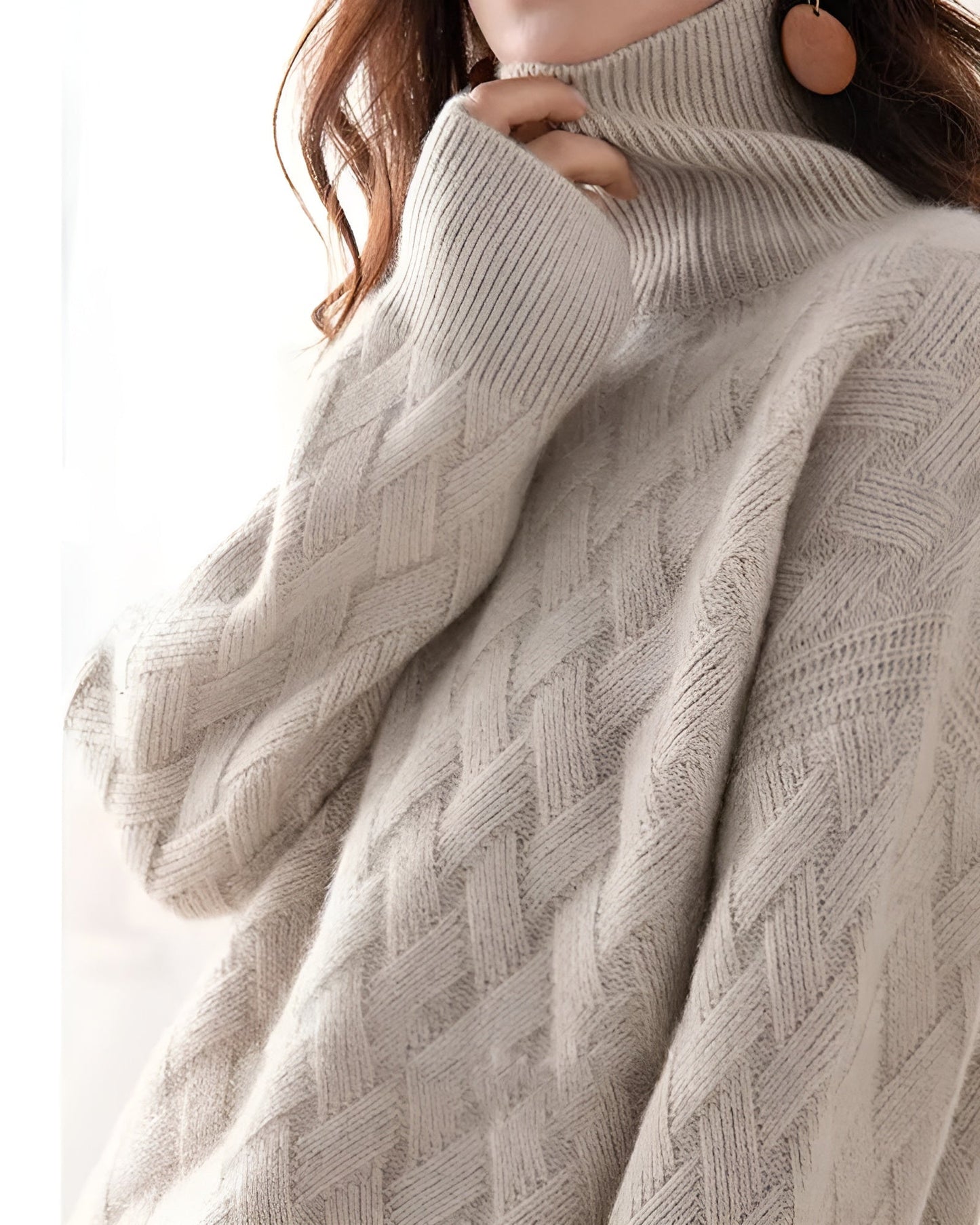 Vyrelis™ | Pull à col roulé de qualité supérieure