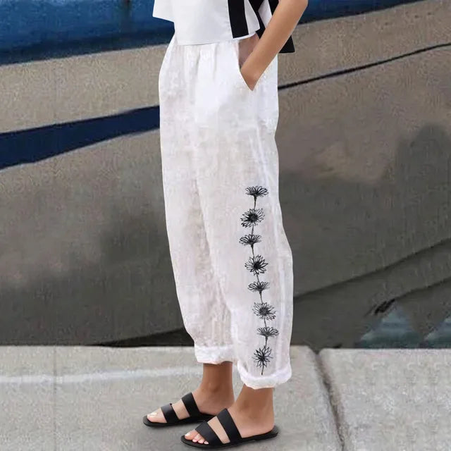 Alba - Pantalon élégant mélangé pour femme