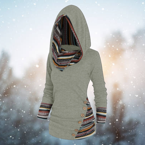 Veyro™ | Sweat à capuche tribal