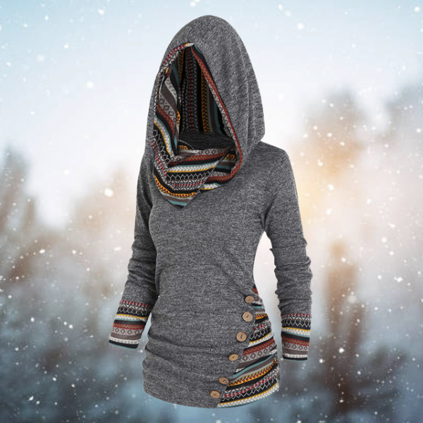Veyro™ | Sweat à capuche tribal