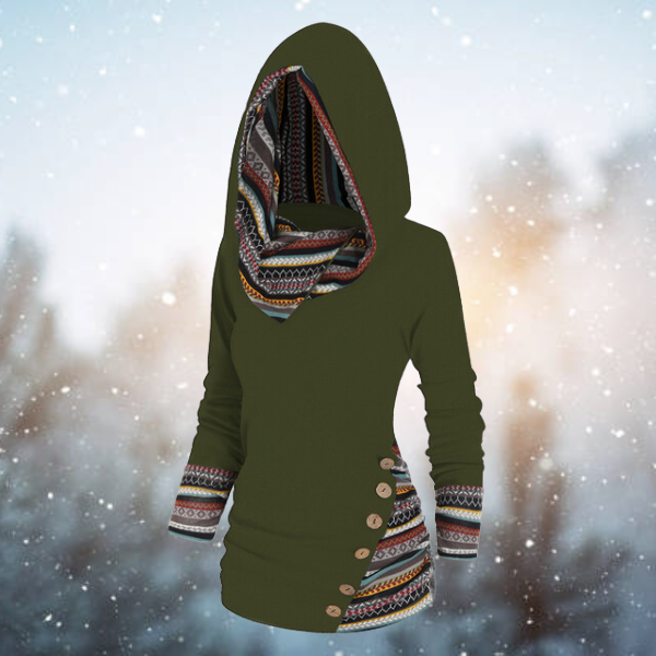 Veyro™ | Sweat à capuche tribal