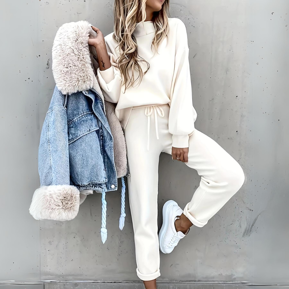 Astrid - Sweat décontracté et pantalon de survêtement