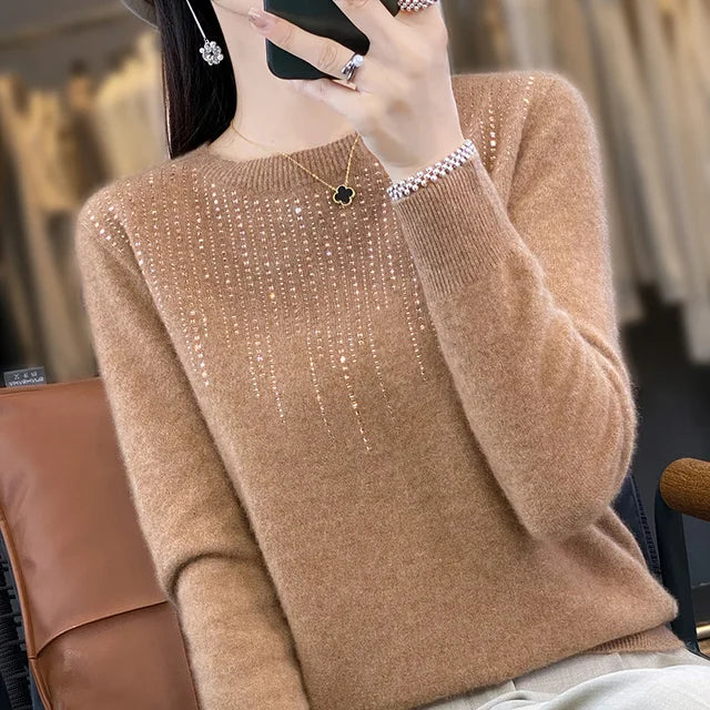 Candice - Cardigan chaud et scintillant