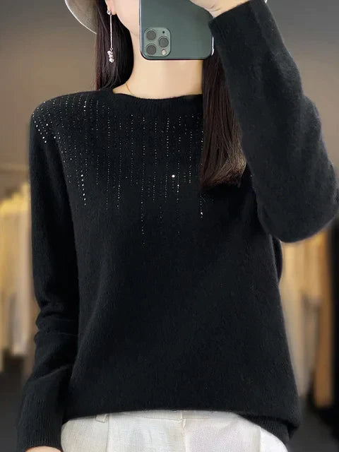 Candice - Cardigan chaud et scintillant
