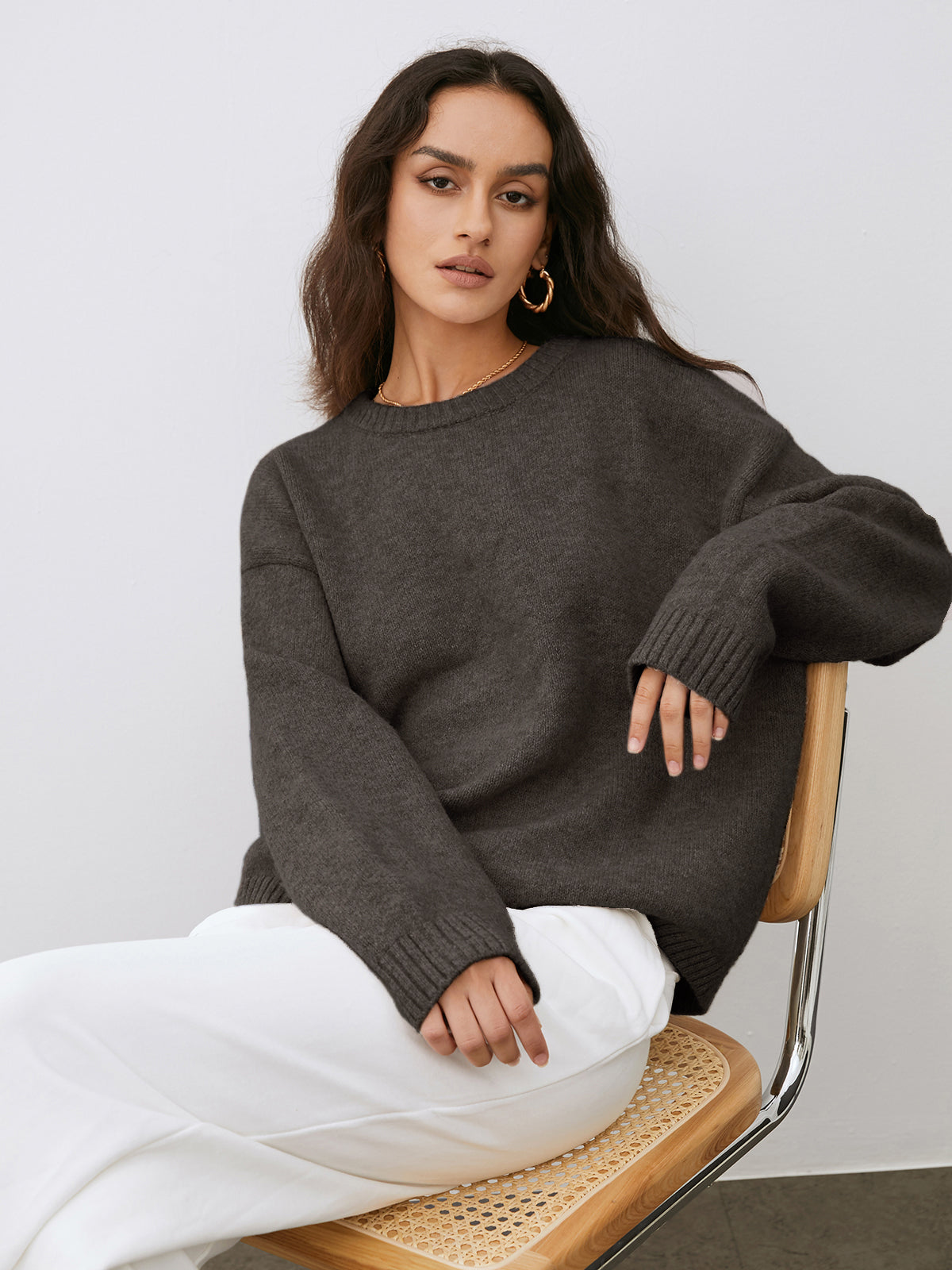 Paloma - Pull d'automne en tricot décontracté pour femmes