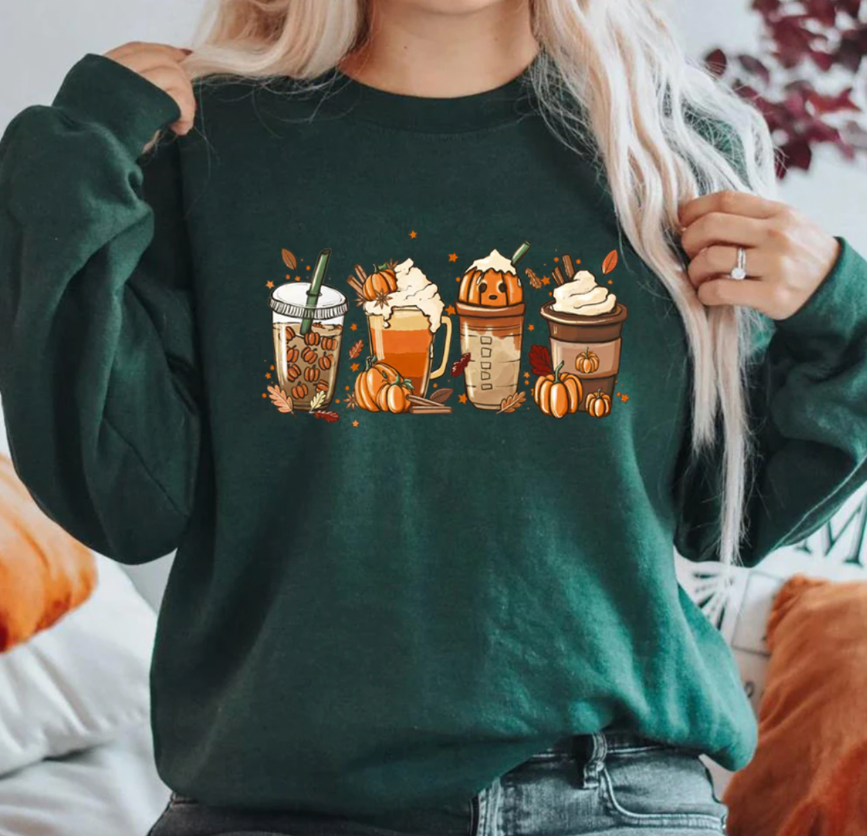 Pumpkin | Pull stylisé avec design individuel