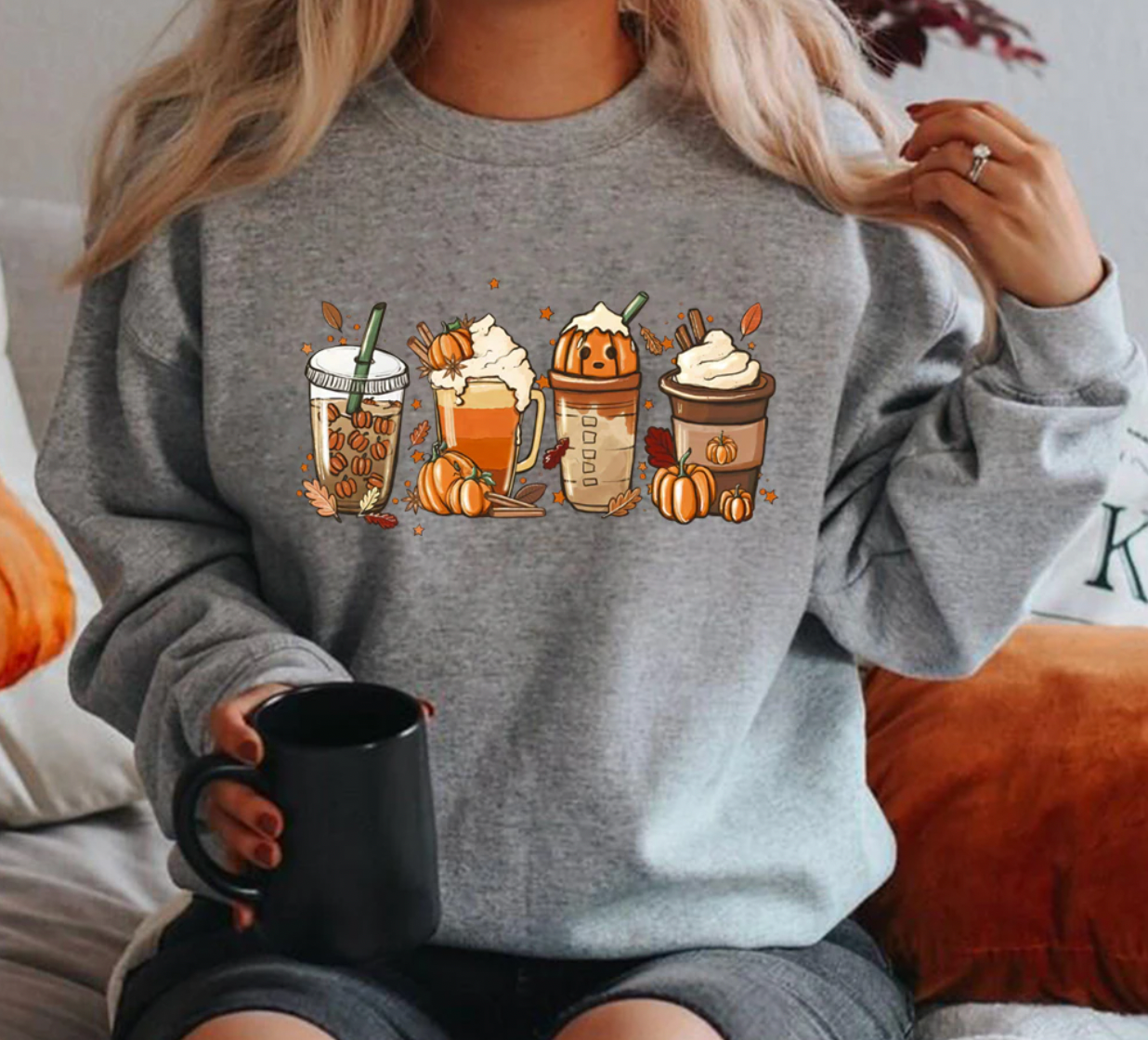 Pumpkin | Pull stylisé avec design individuel
