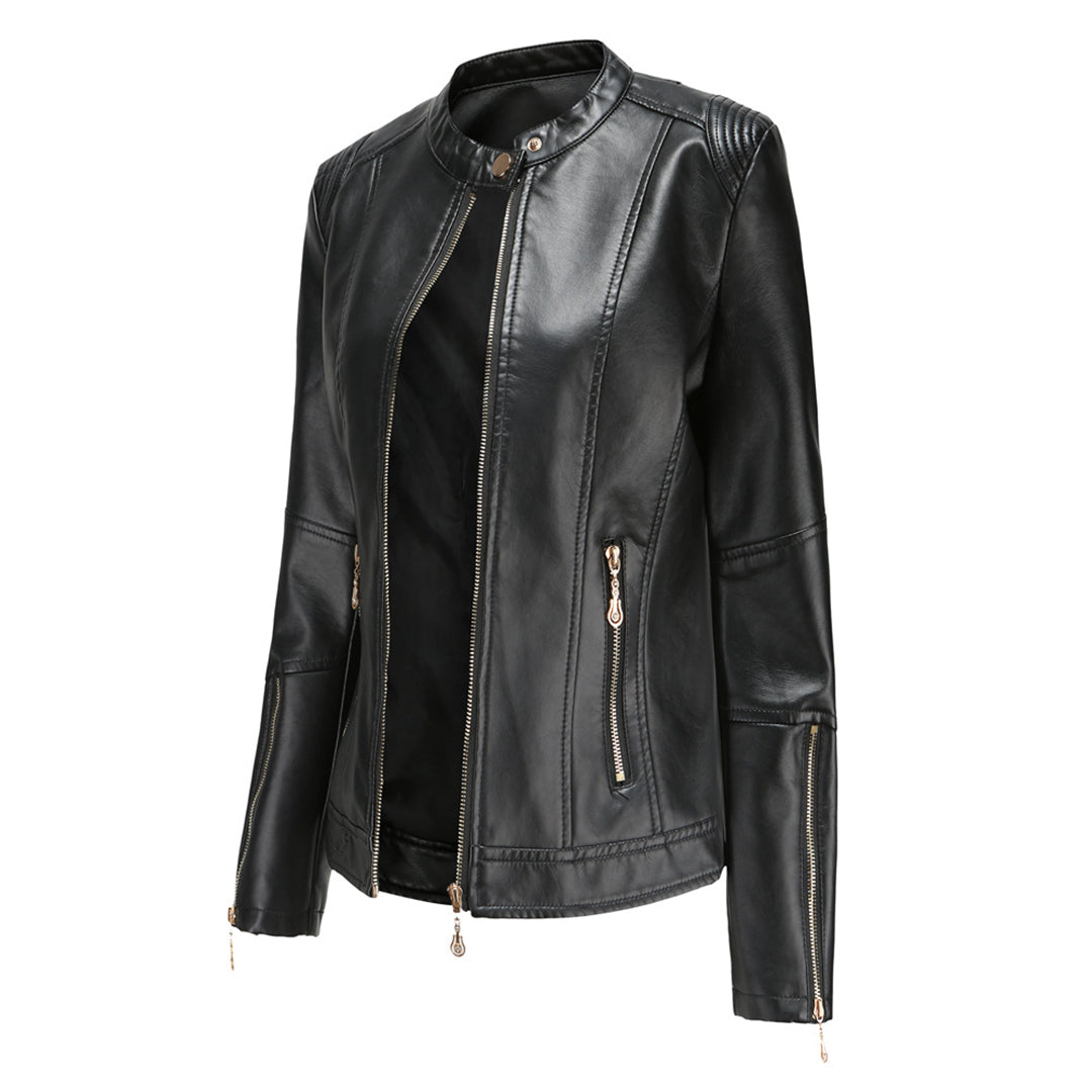Lotte | Veste en cuir élégante