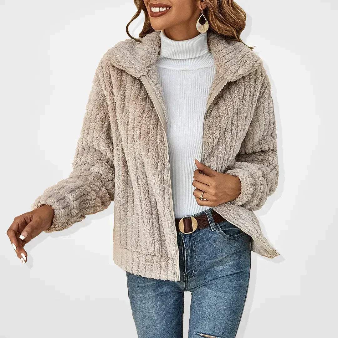 Veste polaire pour femmes - Confortable - Matière douce et chaude - Parfaite pour tous les jours