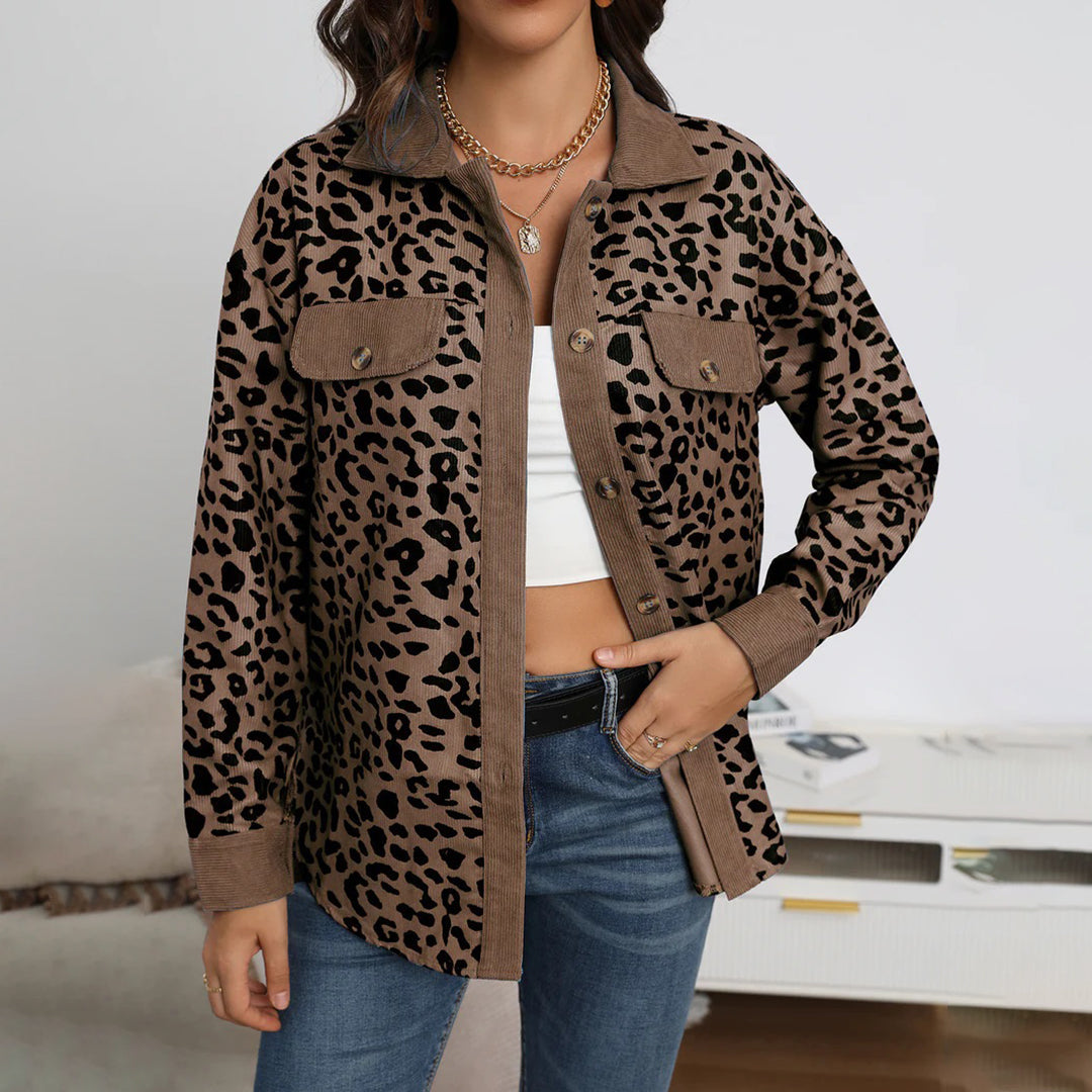 BAILEE - Veste léopard tendance