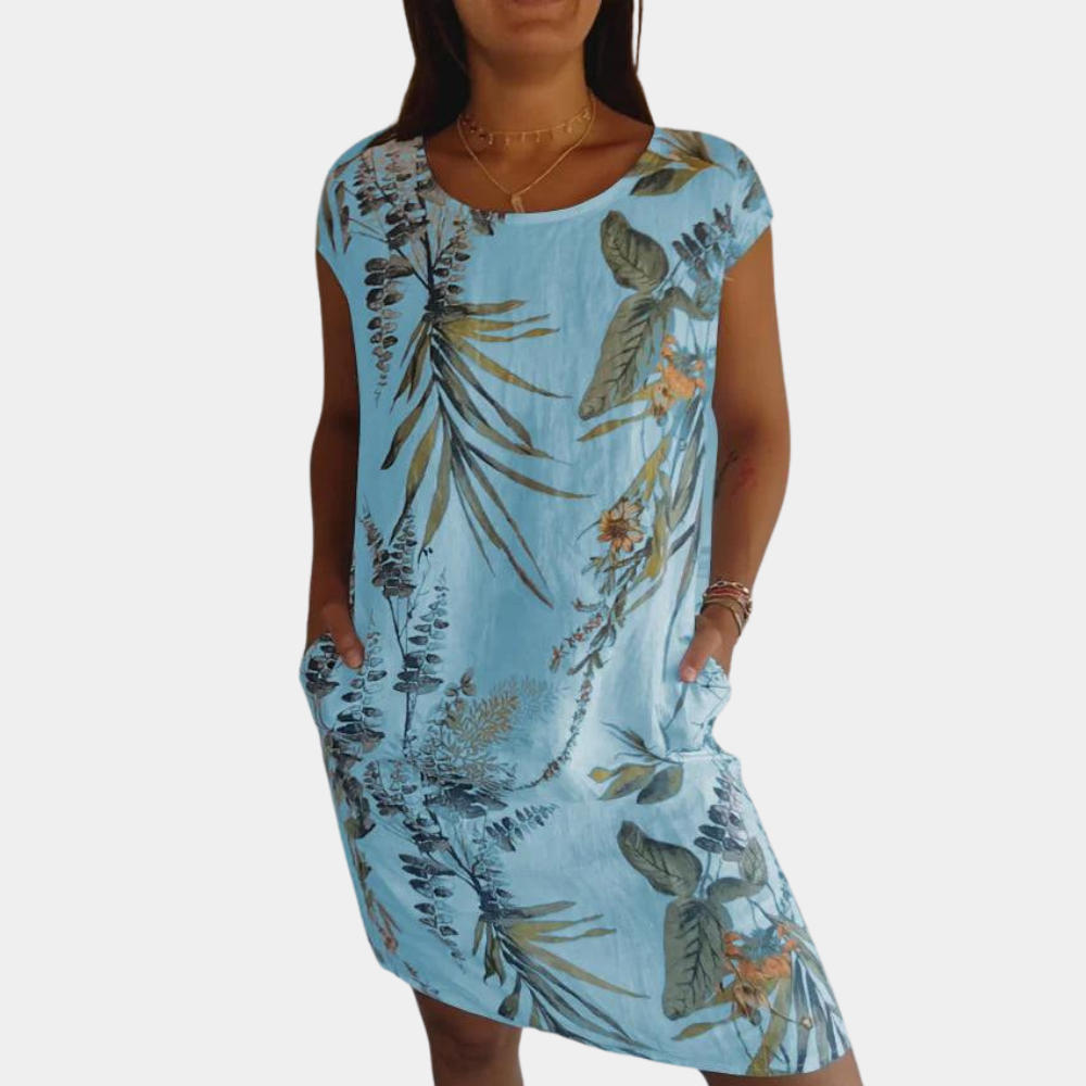 Annelinne - Robe d'été confortable pour femmes