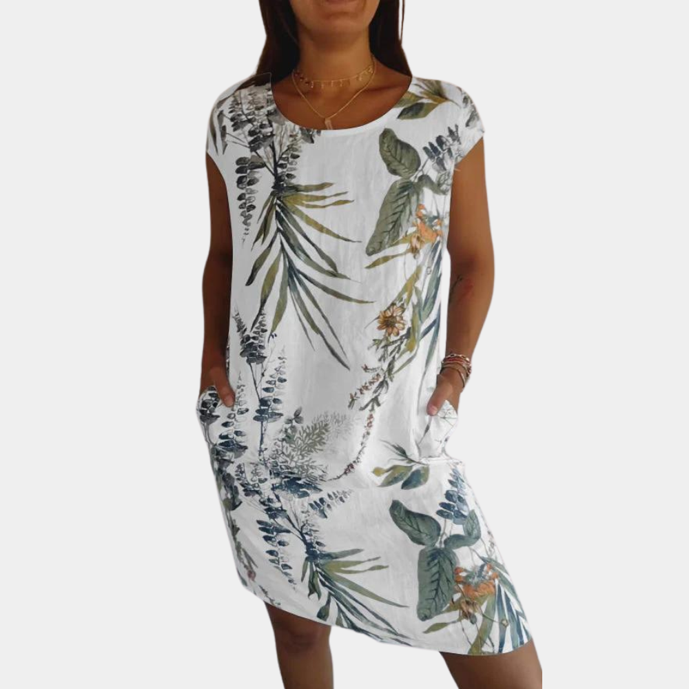 Annelinne - Robe d'été confortable pour femmes