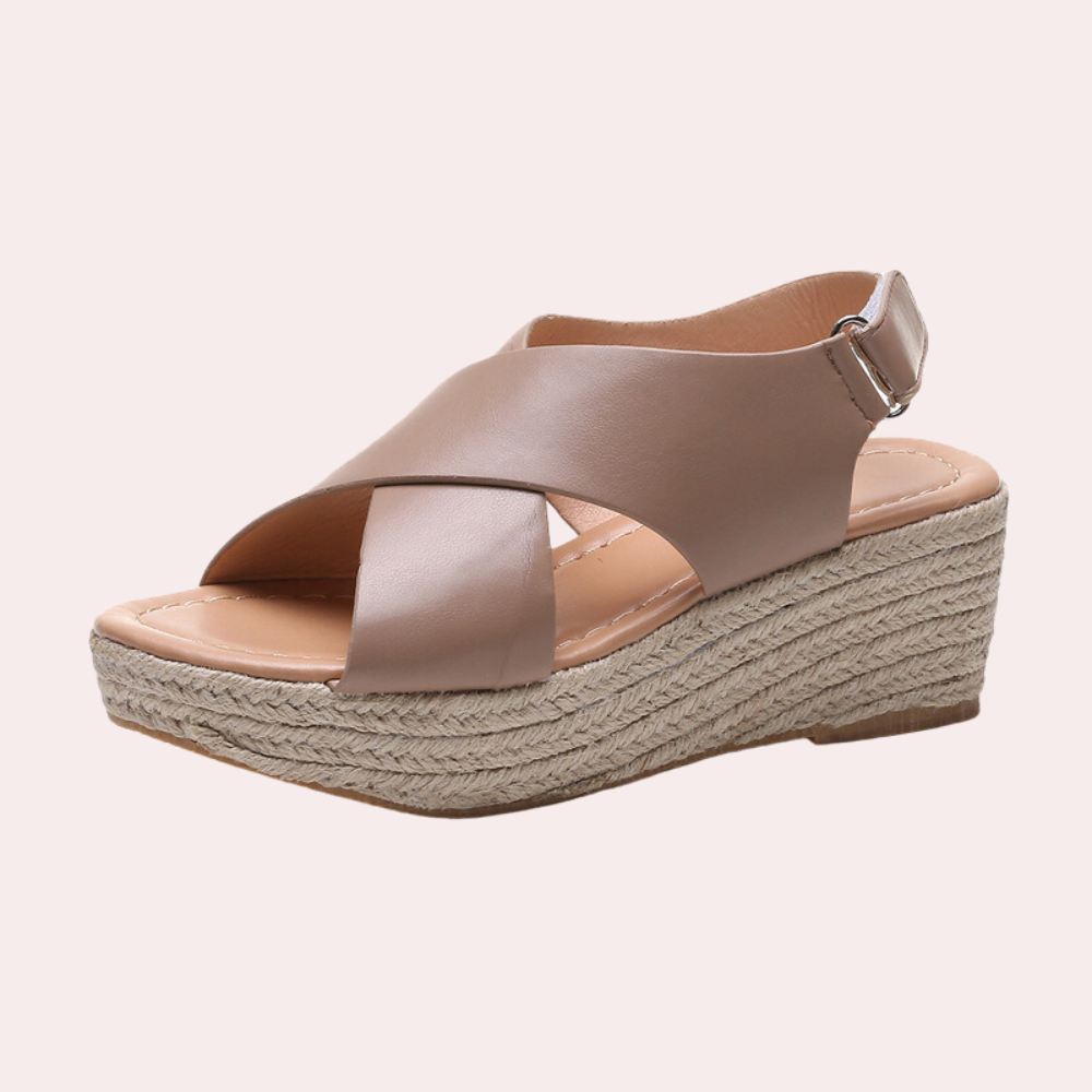 Hannah® | Sandales à talon compensé pour femmes, élégantes et confortables