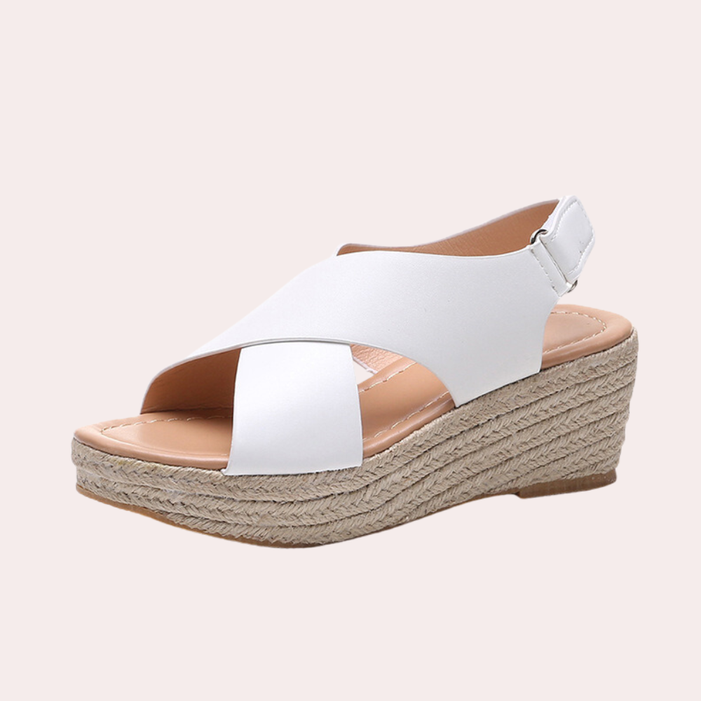 Hannah® | Sandales à talon compensé pour femmes, élégantes et confortables