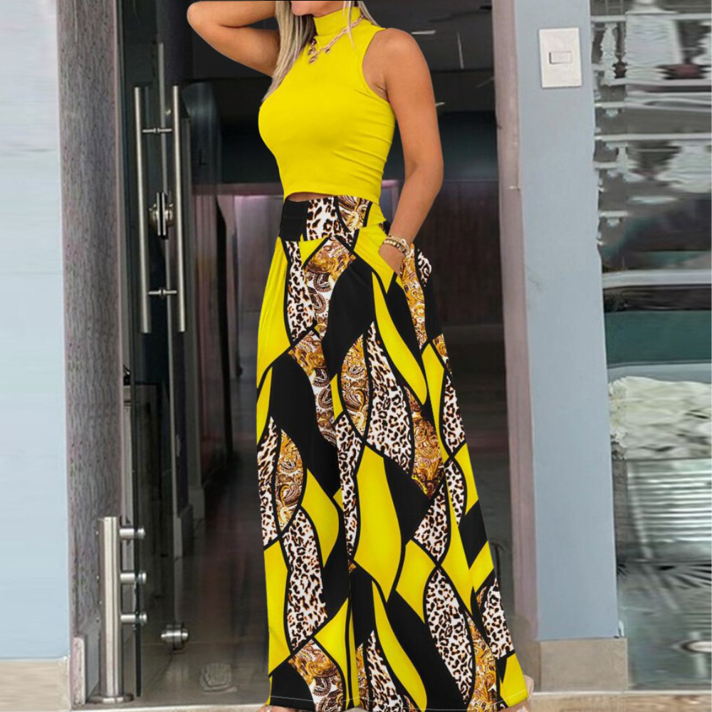 Felice - Pantalon large élégant pour femme