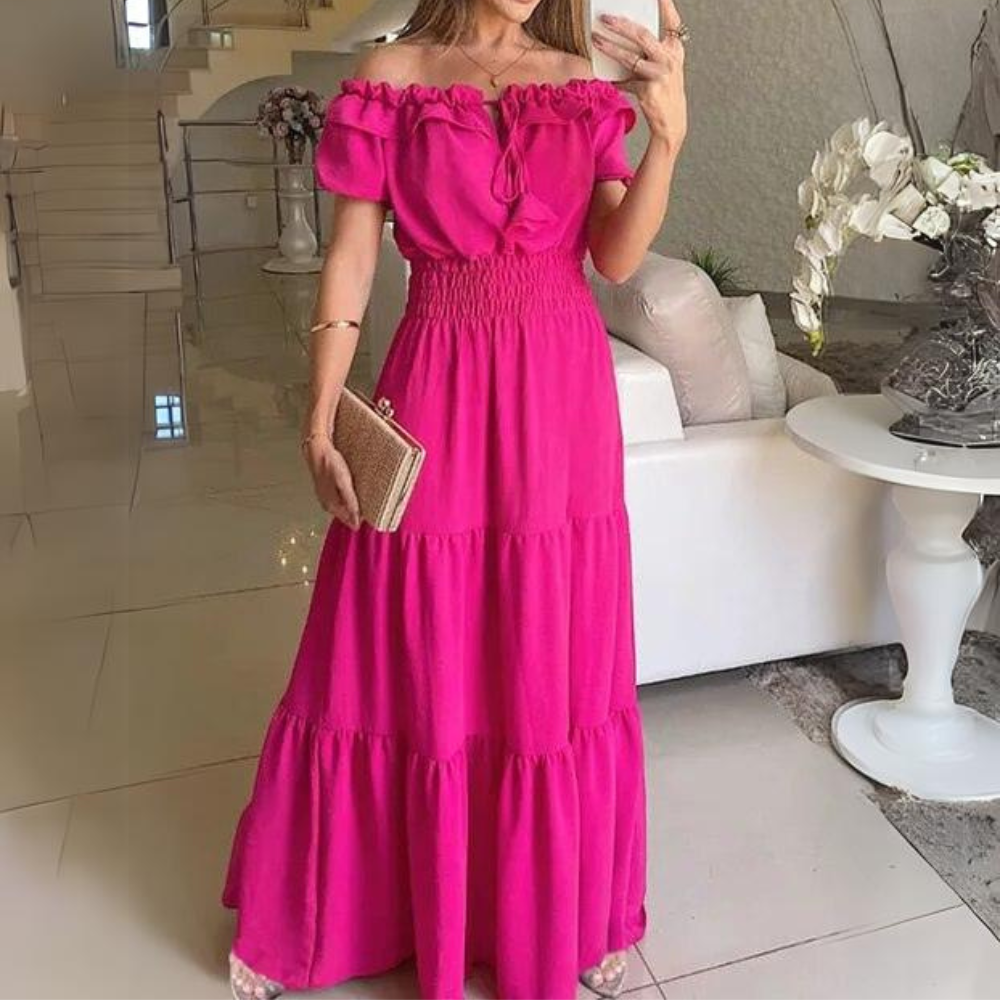 Callie - Robe épaulée à la mode