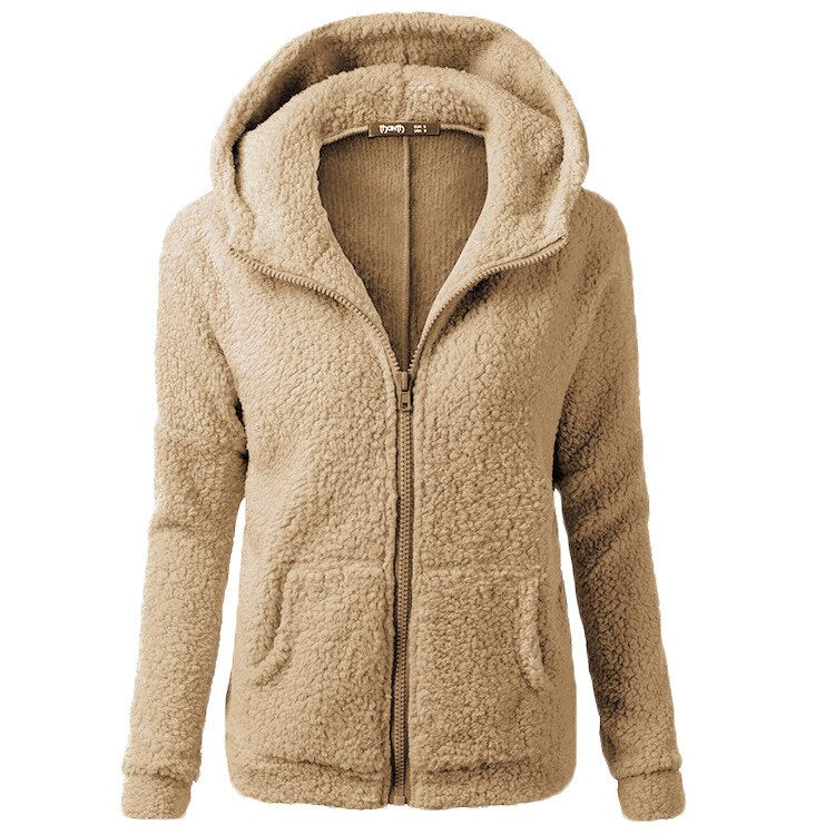 Hannah Soft Fleece Cardigan | Nice & Warm & Versatile