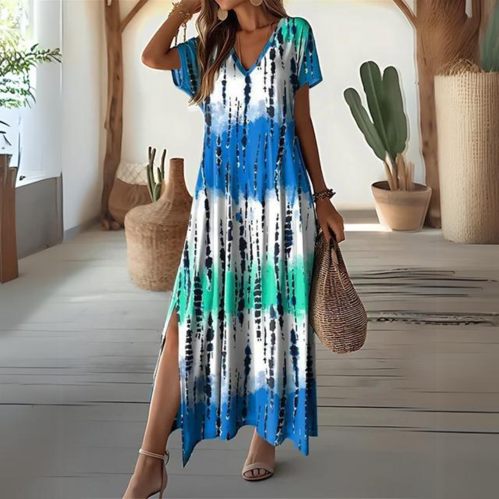 Syra - Robe élégante et colorée