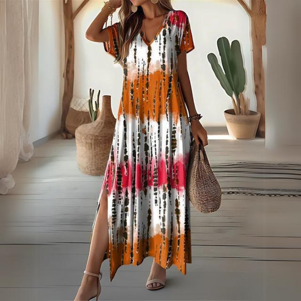 Syra - Robe élégante et colorée