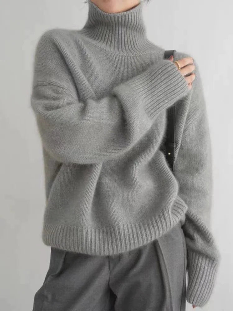 Irina | Pull à col roulé en laine