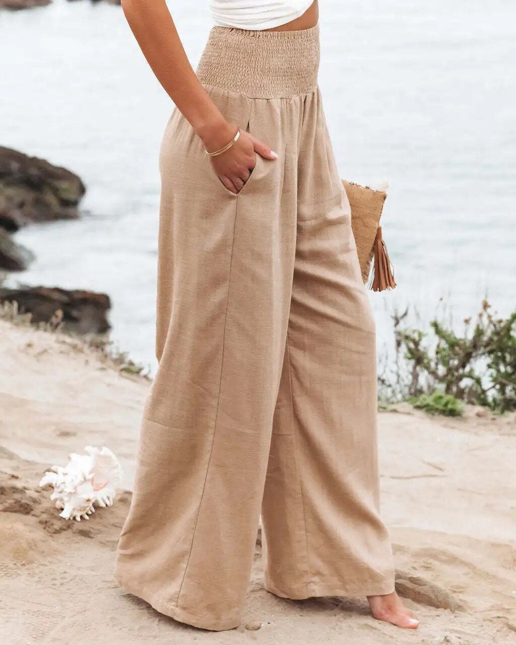 Lise - Pantalon d'été en lin