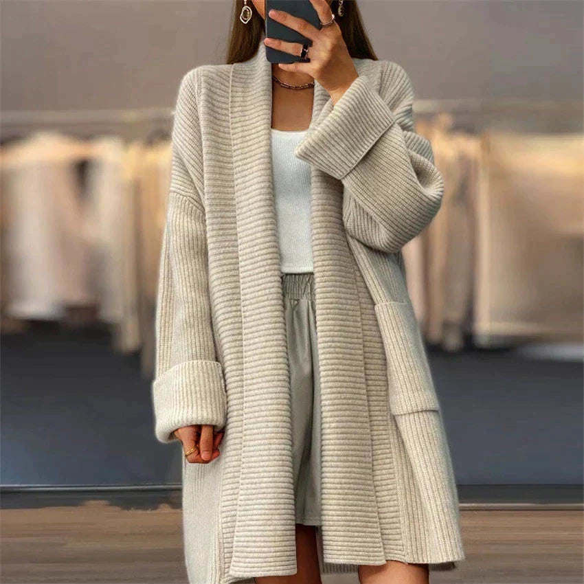 Euphemia | Cardigan long femme | Chaud