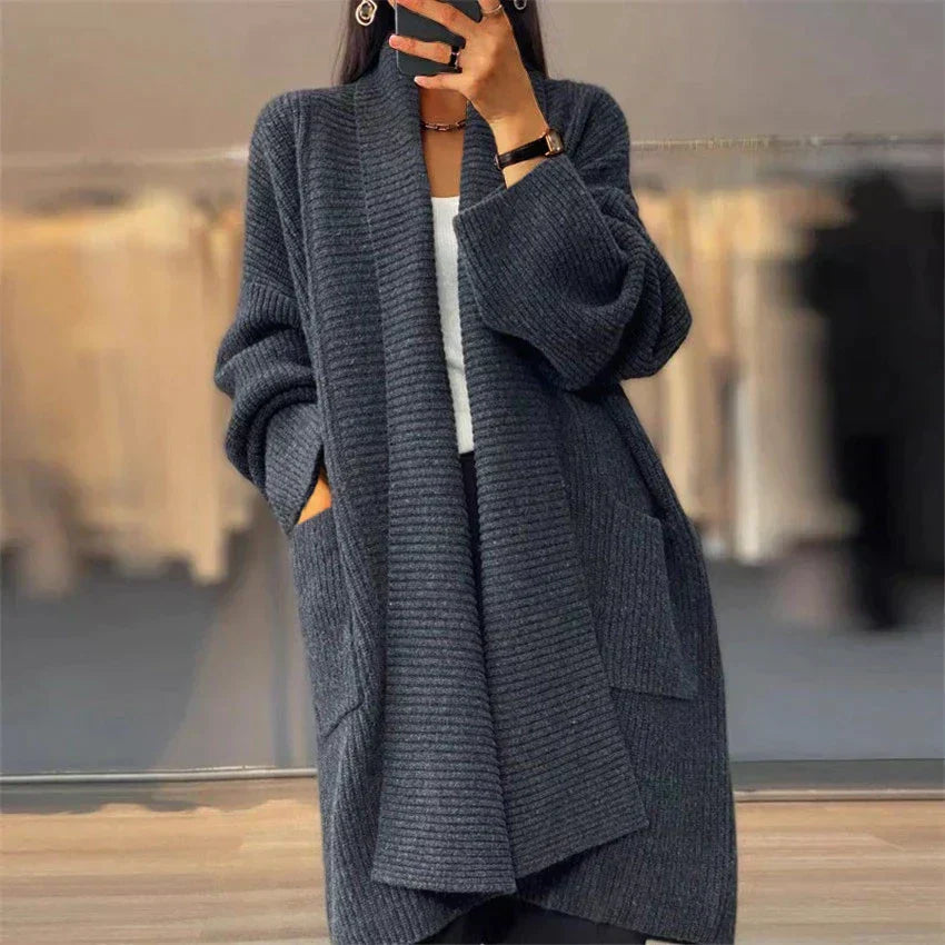Euphemia | Cardigan long femme | Chaud