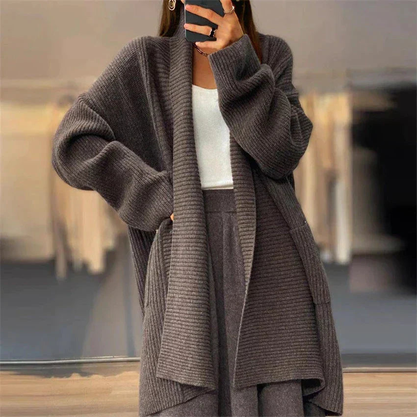 Euphemia | Cardigan long femme | Chaud