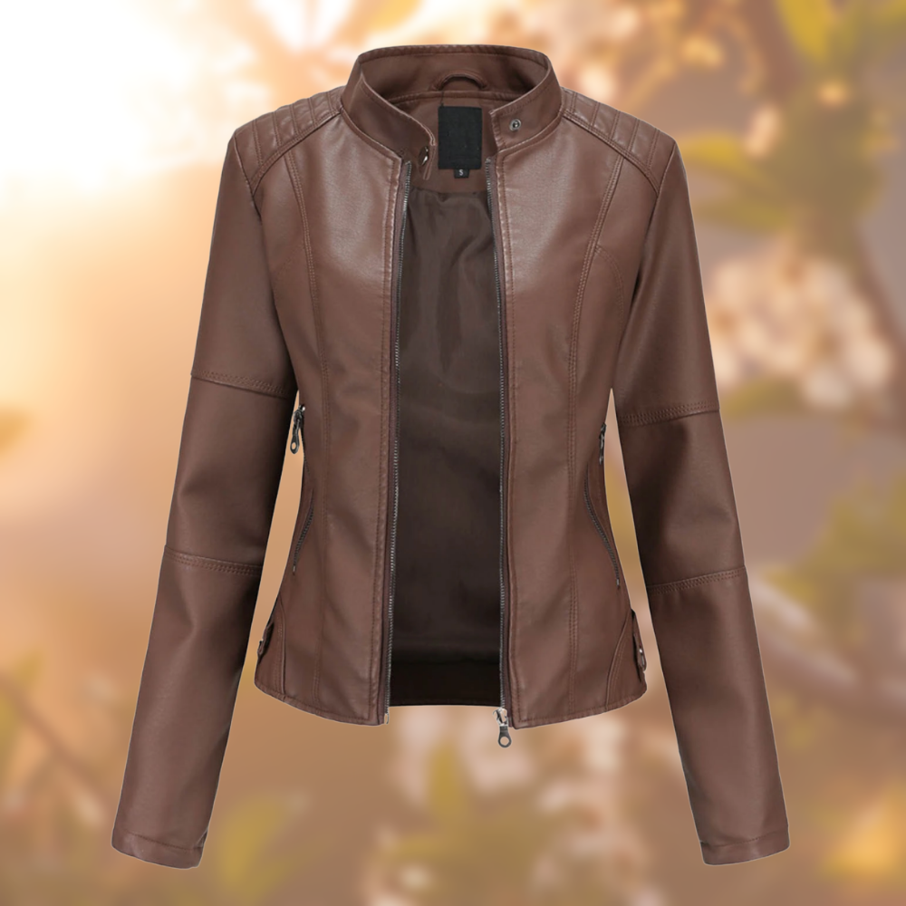 Nanna - Veste en cuir - Veste de motard