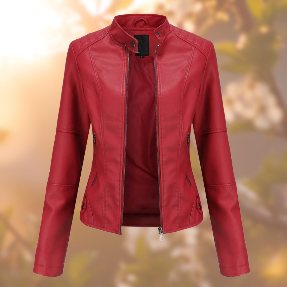 Nanna - Veste en cuir - Veste de motard