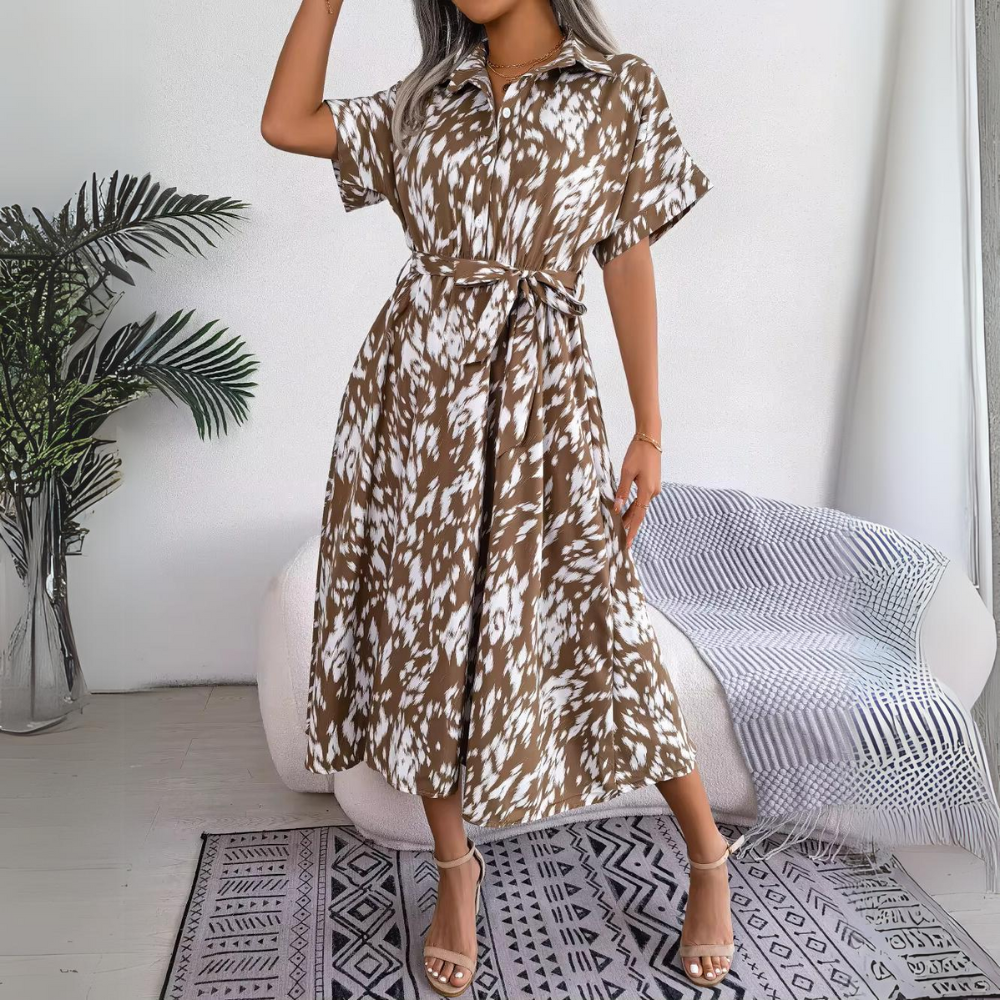 Eleanora - Robes décontractées Leopard Chic