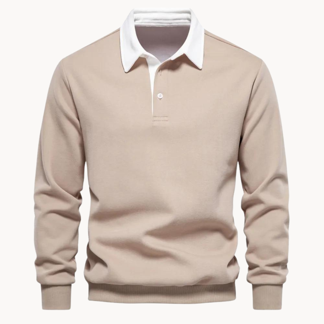 Fergus | Sweat polo élégant et décontracté