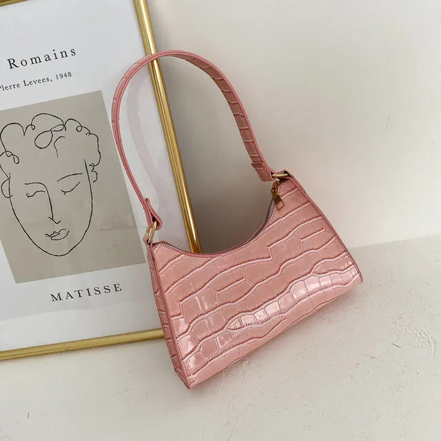 Mallie - Sac à bandoulière pour dames en cuir rétro