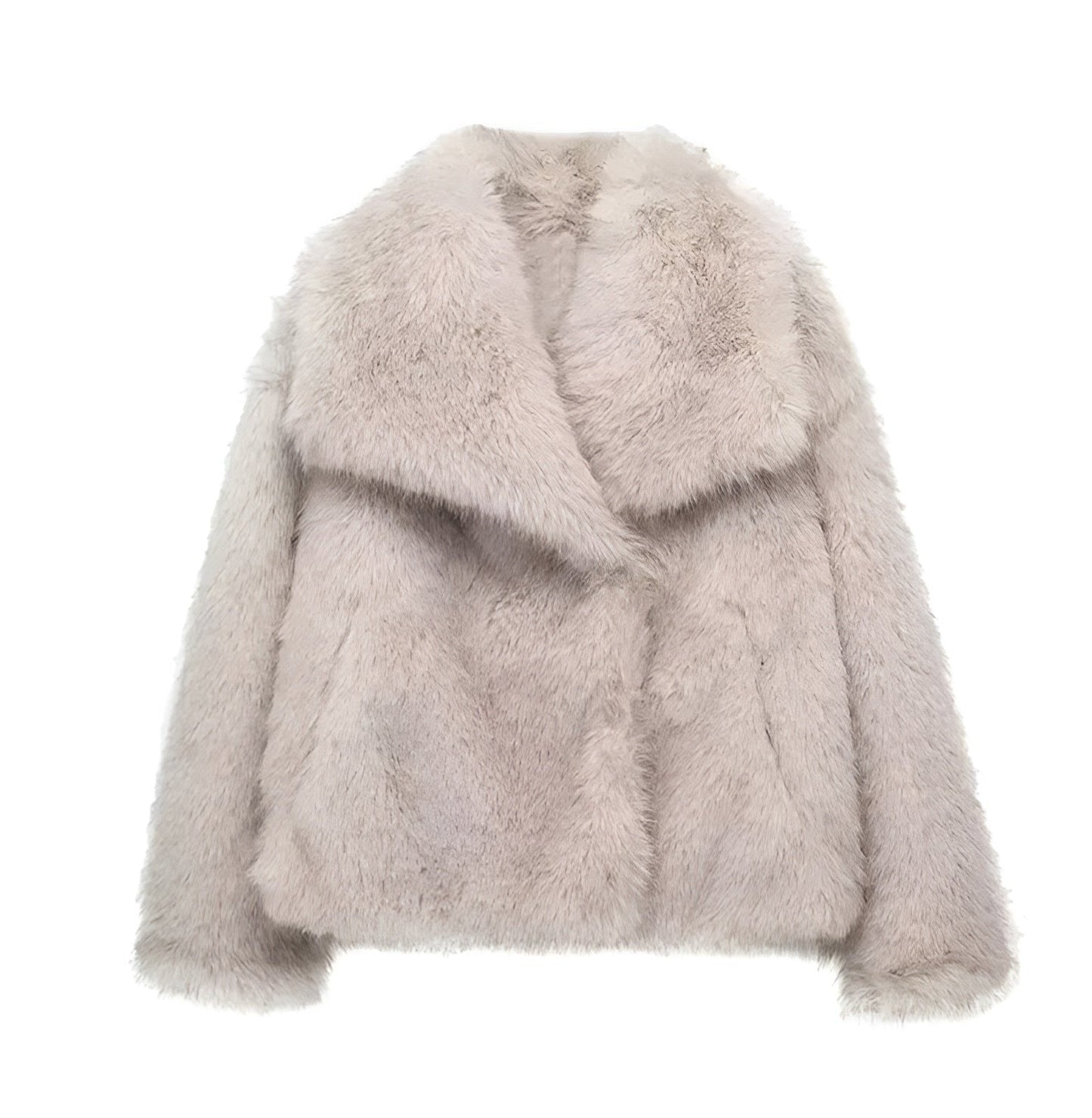 Evriel | Manteau en fausse fourrure