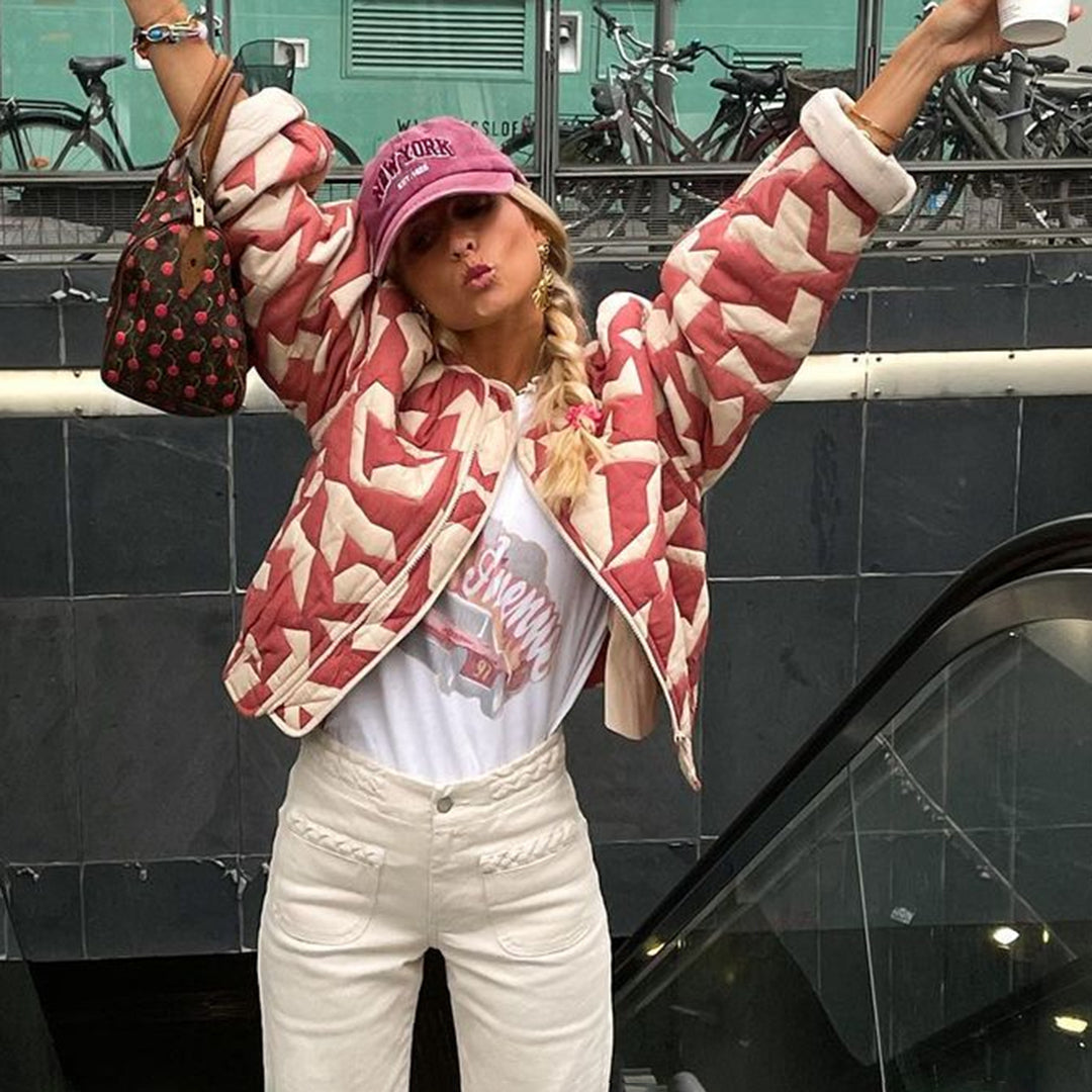 Blossom™ - Veste patchwork à fleurs
