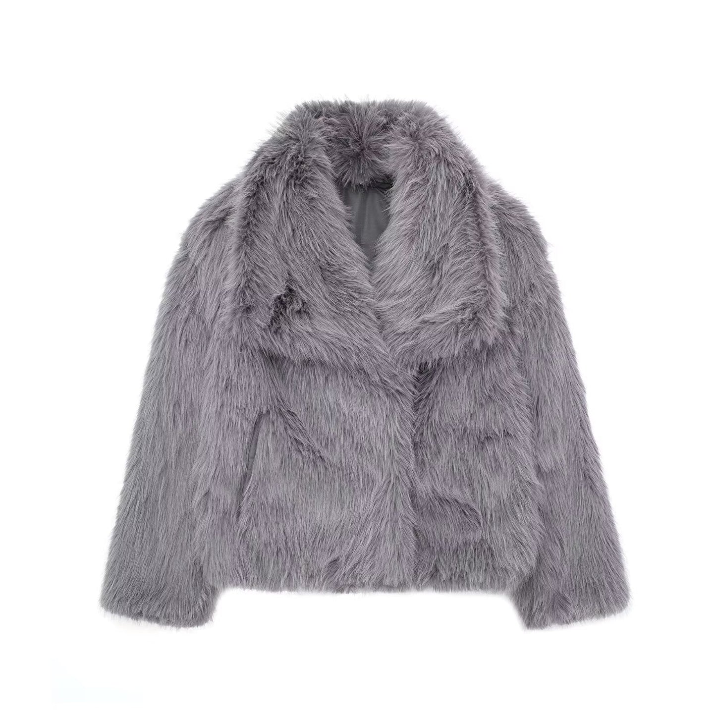 Evriel | Manteau en fausse fourrure