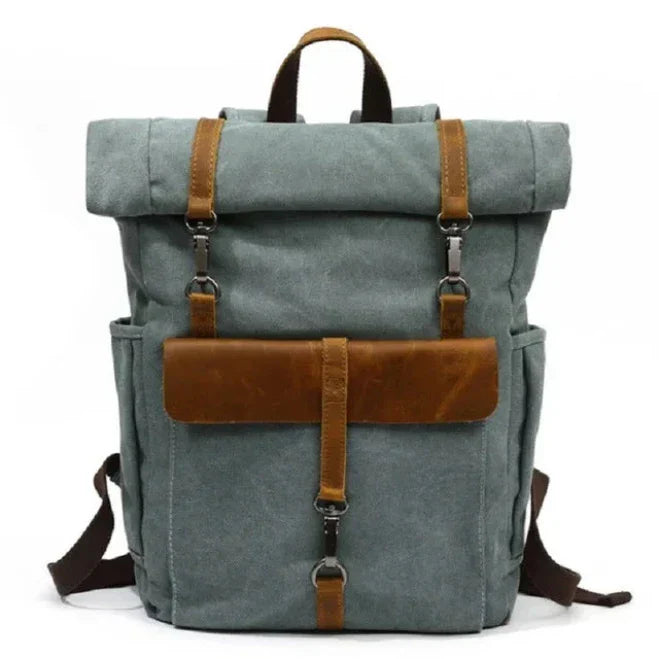 Benjamin | Grand sac à dos de voyage en toile pour ordinateur portable
