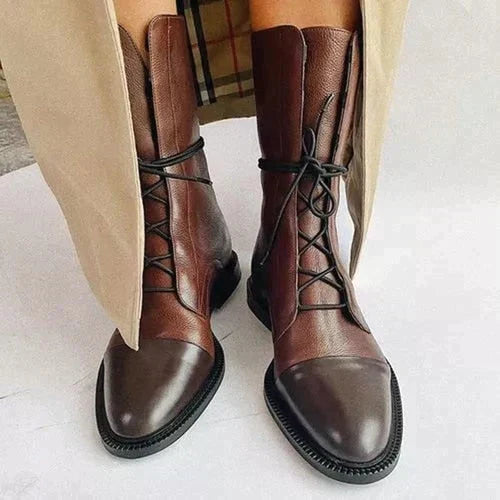 Julia | bottes de style rétro avec talon