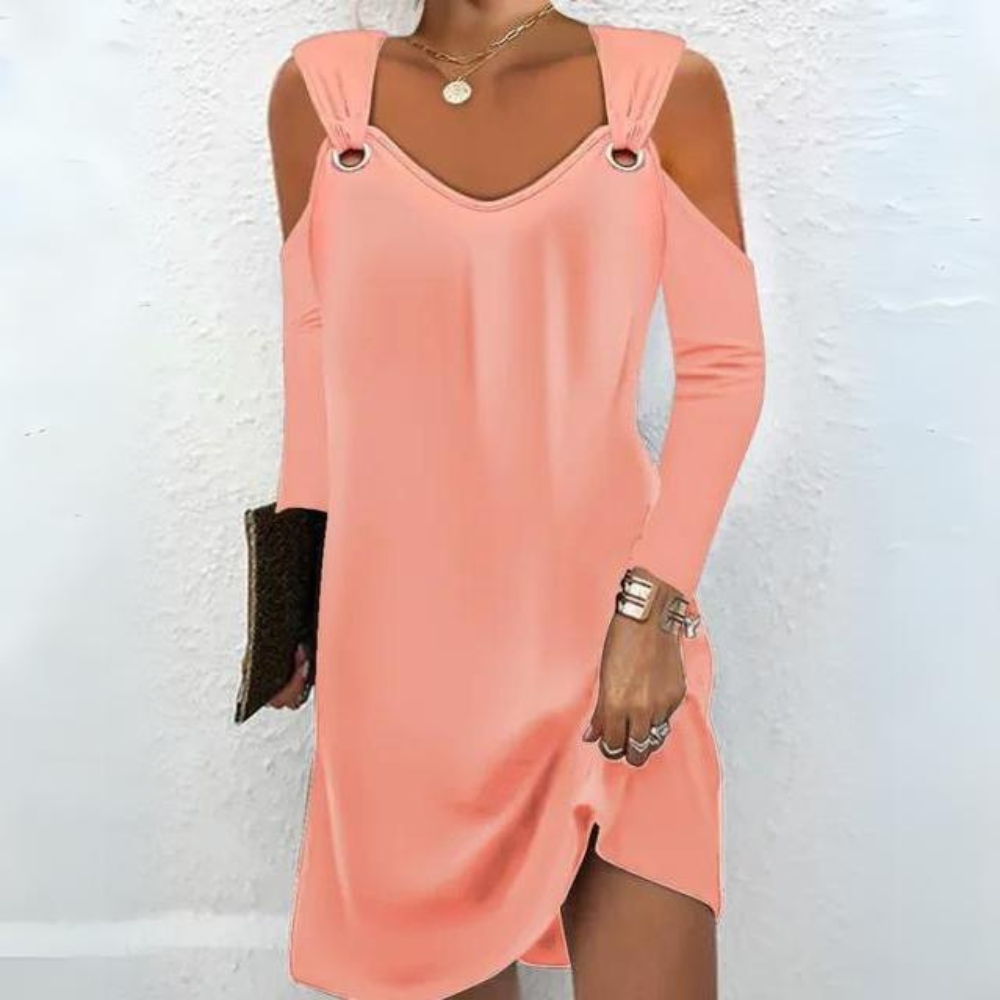 Hanneke - Robe ample à manches longues