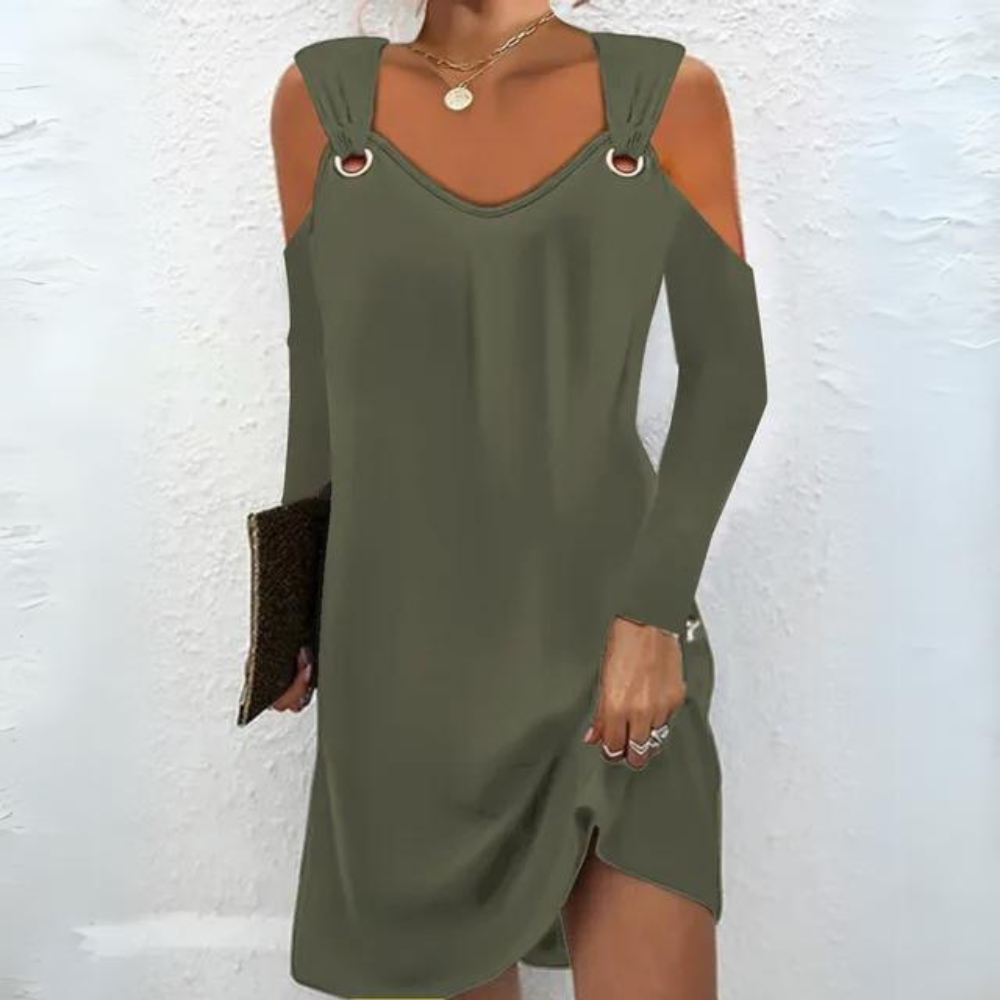 Hanneke - Robe ample à manches longues
